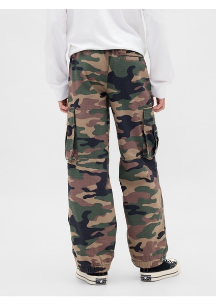 Erkek Çocuk Kamuflaj Easy Cargo Pantolon fırsatları