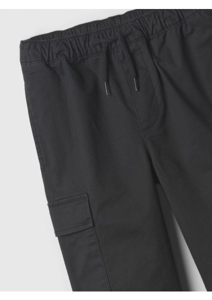 Erkek Çocuk Siyah Jogger Kargo Pantolon fiyatları