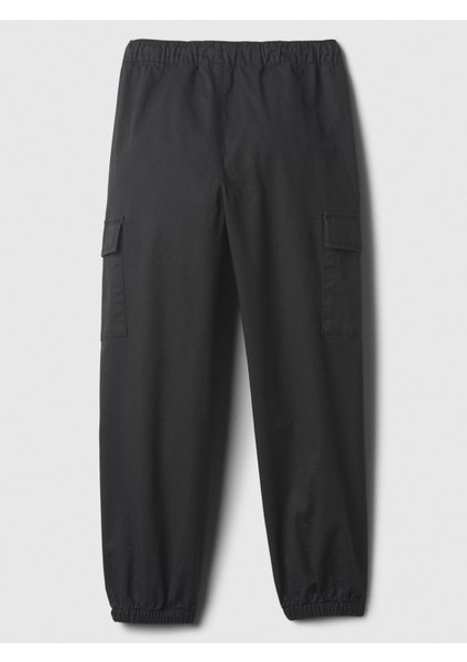 Erkek Çocuk Siyah Jogger Kargo Pantolon modelleri