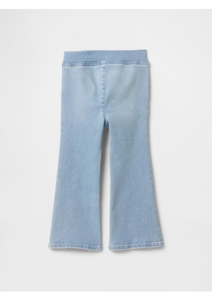Kız Bebek Açık Mavi Denim Flare Jegging Pantolon fiyatları