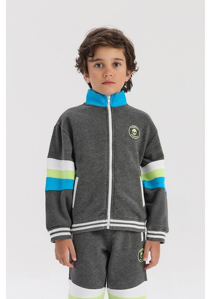 Bg Store Erkek Çocuk Antrasit Eşofman Üstü fiyatları