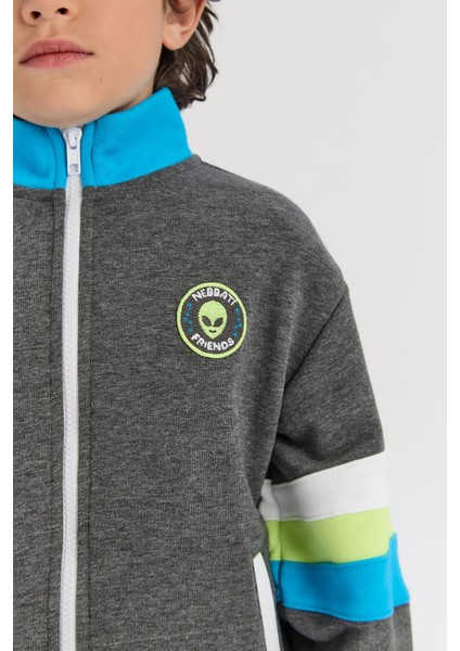 Bg Store Erkek Çocuk Antrasit Eşofman Üstü modelleri