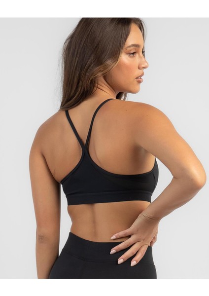 Training Dri-Fıt Indy V-Neck Light Support Padded Sports Bra In White fırsatları