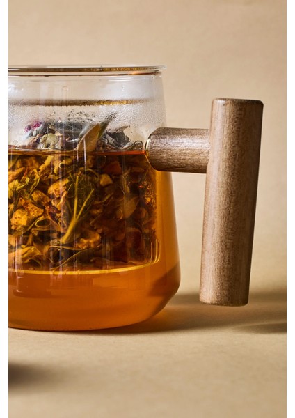 Herby 500ML Cam Süzgeçli Kupa fırsatları