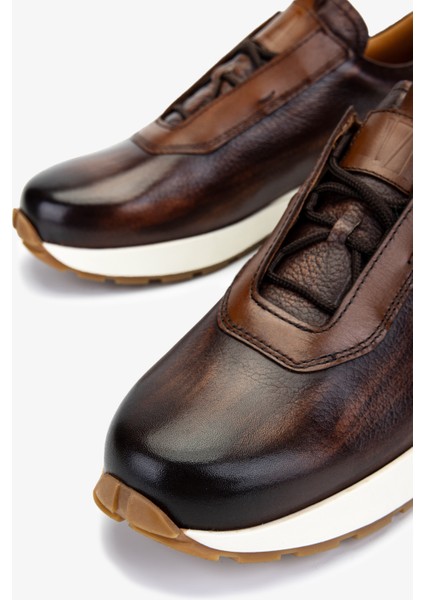 Erkek Hakiki Deri Taba Sneakers & Spor Ayakkabı 1093 079 Erk Ayk Y25 Taba Alk modelleri