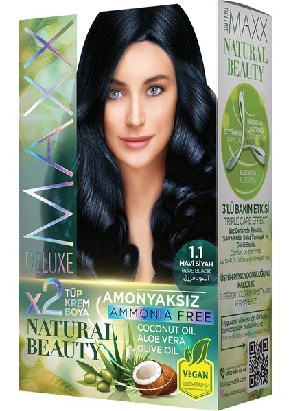 Natural Beauty 1.1 Mavi Siyah