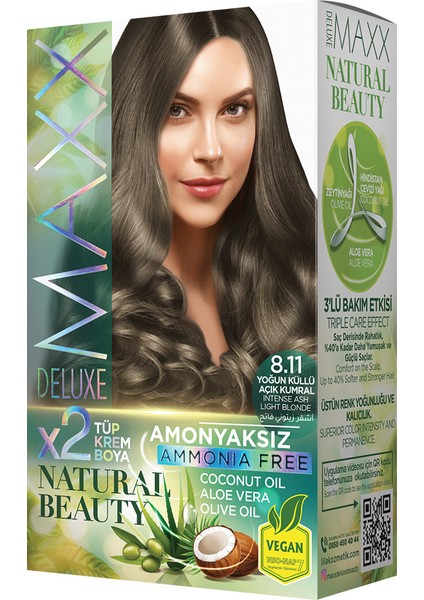 Natural Beauty 8.11 Yoğun Küllü Açık Kumral