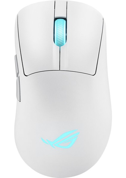 Rog Kerıs Iı Orıgın Kablosuz Oyun Mouse'u, 64G Hafif, Ergonomik, Değiştirilebilir Swıtch Yuvası, 42K Optik Sensör, Rog Mikro Swıtch Iı, Rog Omnı Alıcı, 5 Programlanabilir Tuş Beyaz