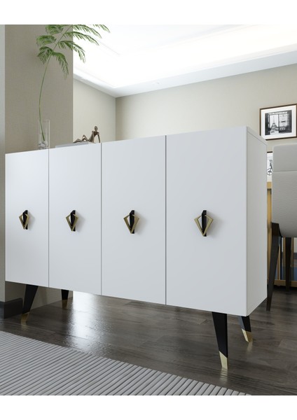 8164KM-32DD Konsol,kahve Köşesi,ayakkabılık,ofis Evrak Dolabı,mutfak Kiler Dolabı,tv Ünitesi-Ba