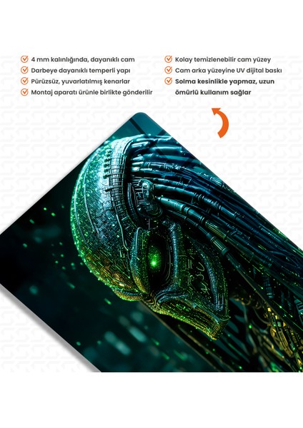 Sistemin Hayaleti Cam Tablo modelleri