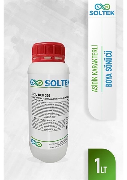 Asidik Karakterli Boya Sökücü - Sol Rem 320