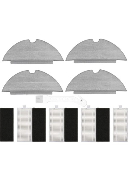 Eufy Robovac L35HYBRID/L35 Hibrid+ Robot Yedek Parçalar Hepa Filtresi Mop Kumaş Pedleri Için Vakum Aksesuarları (Yurt Dışından)