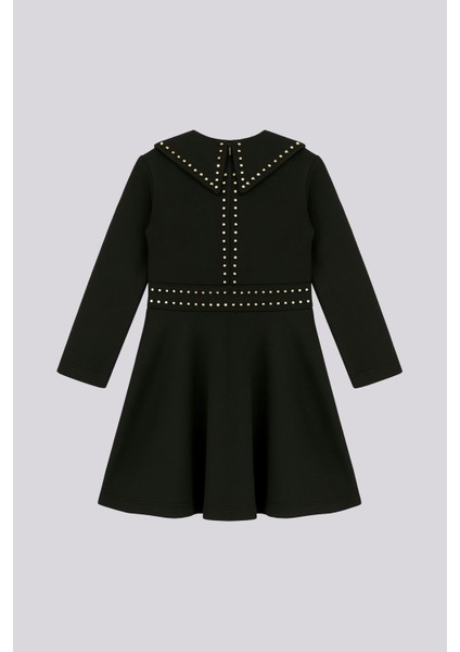 Bg Store Kız Çocuk Koyu Lacivert Elbise modelleri