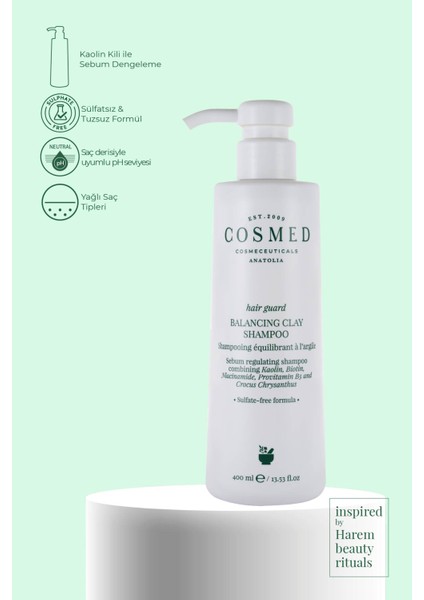 Hair Guard Balancing Clay Shampoo 400 ml fiyatları