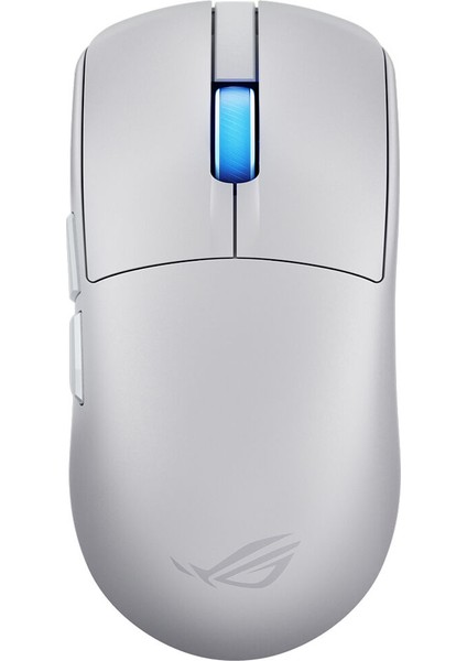 Rog Harpe Iı Kablosuz Espor Oyun Mouse'u, 48G Hafif Ağırlık, Simetrik Tasarım, Aımpoınt Pro 42K Optik Sensör, Optik Anahtarlar, 8k Pollıng Hızı, 5 Programlanabilir Tuş Beyaz