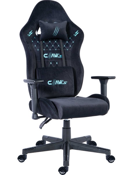 Z12 Özel Dokuma Terletme Yapmaz Kadife Kumaş- Ergosupport Kadife Bel & Baş Yastığı - 3D Kolçak - Çelik & Ahşap Iskeletli Premium Oyuncu Koltuğu fiyatları