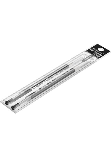 - Wizdesign 1.0 mm İmza Kalemi Siyah 12'lik Kutu + 12 Adet 2'li Yedek Refil