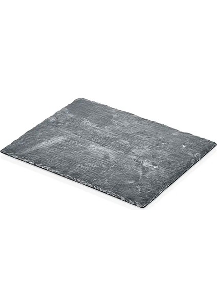 47024.CAL - Slate Effect Callisto 6'lı Pano Dikdörtgen Tabak Seti 53X16,2 Cm, Thermoset Melamin