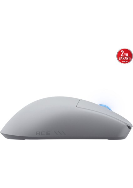 Rog Harpe Iı Kablosuz Espor Oyun Mouse'u, 48G Hafif Ağırlık, Simetrik Tasarım, Aımpoınt Pro 42K Optik Sensör, Optik Anahtarlar, 8k Pollıng Hızı, 5 Programlanabilir Tuş Beyaz indirimleri