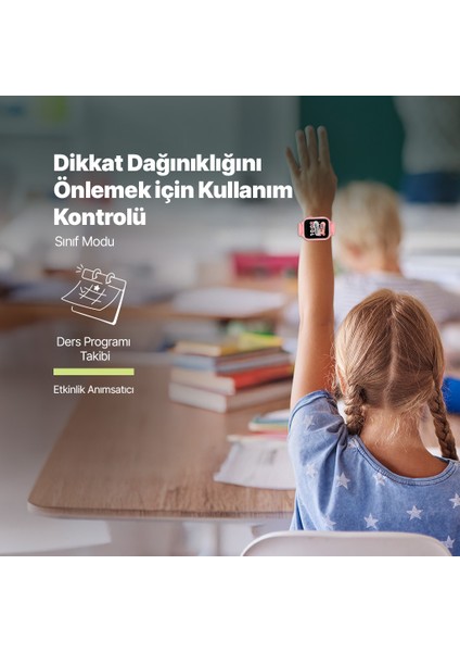 Kidi GPS 4G Sim Kartlı Akıllı Çocuk Saati Pembe 2KSW02