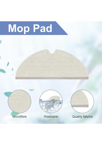 Dream Için Aksesuar Kiti D9 / D9 Max / L10 Pro Robot Vakum Süpürge, Silindir Fırçaları, Filtreler, Posta Pedleri, Yan Fırçalar (Yurt Dışından) fiyatları