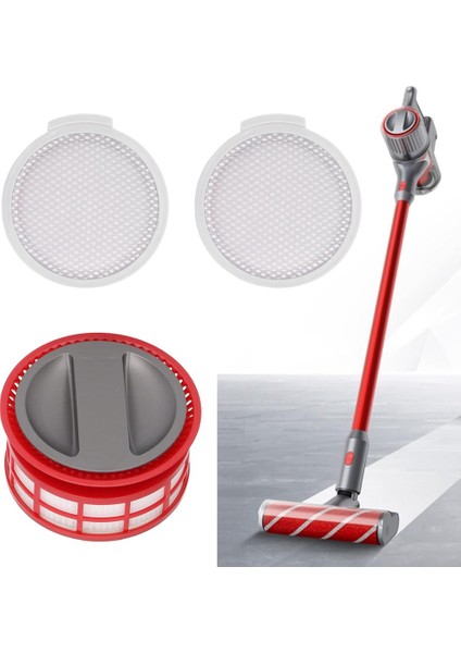 Vakum Filtre Ekranı Yedek Parçaları Roborock H7 Kablosuz Çubuk Vakum Süpürge Ön Filtre ve Arka Filtre (Yurt Dışından) fırsatları