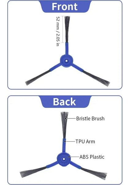 Eufy Robovac L70 Hibrid Robot Vakum Süpürge Ana Silindir Yan Fırça Mop Bezleri Rags Hepa Filtreler Aksesuarları (Yurt Dışından) fırsatları