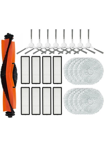 Xiaomi Robot Vakum Için X20+ / X20 Plus Vakum Süpürge Yedek Ana Yan Fırça Mop Bezi Hepa Filtre Parçaları (Yurt Dışından)