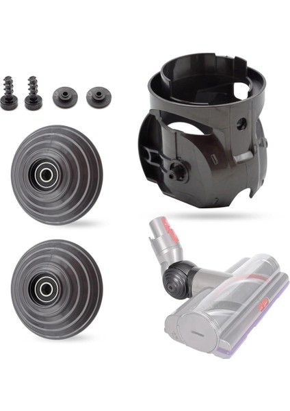 Dyson V10 V11 V15 V15 G5 Vakum Temizleyici 100W V-Ball Yüksek Tork Temizleyici Kafa Tekerlekleri Yedek Parçalar (Yurt Dışından) modelleri