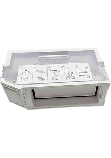 Ecovacs Için Toz Kutusu Deebot X2 / X2 Pro / X2 Omni Robot Vakumları Temizleyici Yedek Parçalar Çöp Tozu Kutusu (Yurt Dışından) modelleri