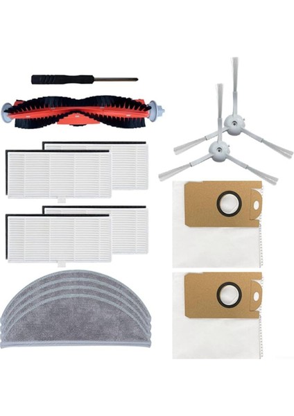 Lydsto R1, R1A, R1 Pro, S1 Robot Vakum Süpürge Parçaları Ana Yan Fırça Hepa Filtre Mop Bez Toz Torbası Aksesuarları (Yurt Dışından) fiyatları