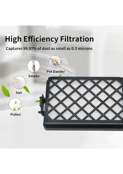 2pcs Samsung DJ97-01670B Için Hepa H13 Filtresi SC8810 SC8813 SC8820 SC8830 SC8850 Serisi Için Assy Çıkış Filtresi (Yurt Dışından) indirimleri
