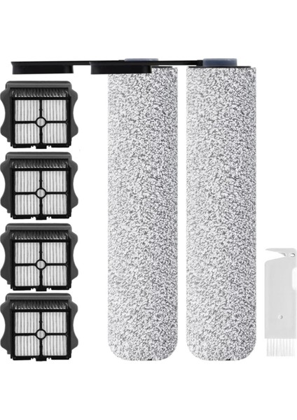 Silindirler Fırçası Değiştirme ve Tineco Zemin Için Filtreler Bir S5/zemin One S5 Pro Kablosuz Islak Kuru Vakum Süpürge Fırçası (Yurt Dışından)