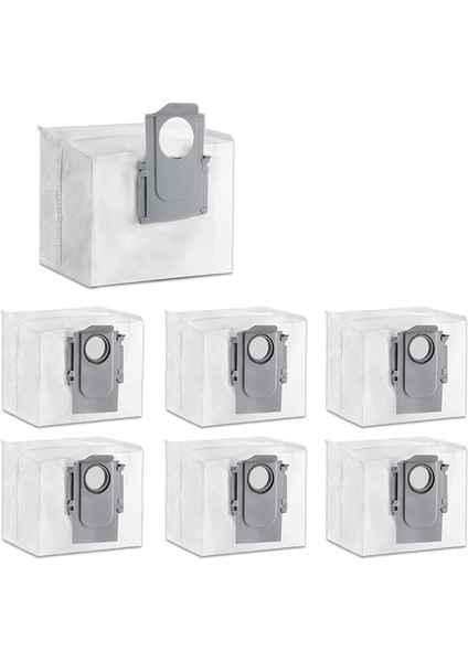 Roborock S7 Maxv Ultra/s7 Pro Ultra/q7 MAX+/G10S Pro, Büyük Kapasiteli Toz Torbaları Vakum Süpürge Yedek Parçaları Için Toz Çantaları (Yurt Dışından)