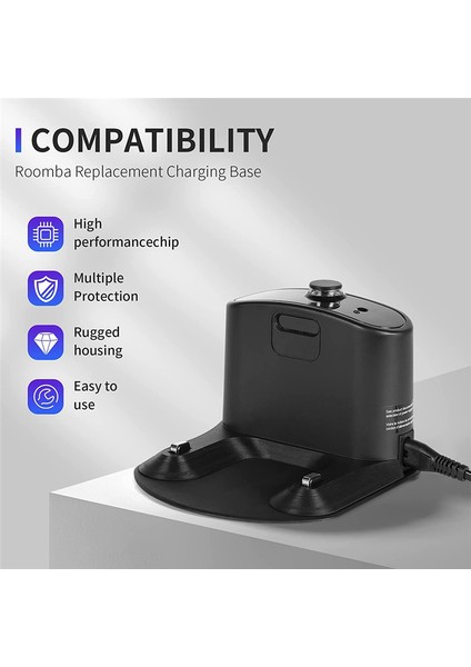 Irobot Için Şarj Dock Istasyonu E5 E6 I1 I3 I4 I6 I7 I8 500 600 700 800 900 Seri Şarj Tabanı Ab Fişi (Yurt Dışından) fırsatları