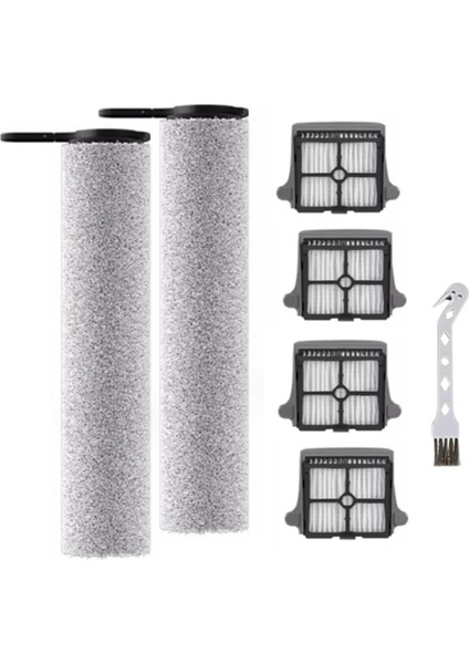 Tineco Zemin Için Yedek Hepa Filtreleri ve Fırça Silindir Seti Bir S7 Buhar Kablosuz Islak Kuru Zemin Yıkayıcı Elektrikli Süpürge (Yurt Dışından)