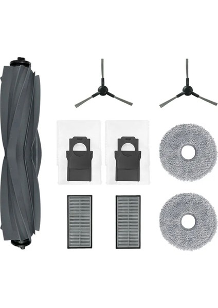 Dreame Bot L10S Pro Ultra Robot Vakum Süpürge Yedek Parçalar Aksesuarlar Ana Yan Fırça Filtre Mop Toz Çantası (Yurt Dışından)