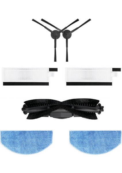 Honiture G20 Pro, Tikom G8000 Pro, Laresar Evol 3 3s Yedek Parça Aksesuarları Ana Yan Fırça Filtre Mop (Yurt Dışından)