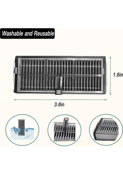 Dreame X40 Ultra Bot X40/X40 Pro Robot Vakum Değiştirme Ana Fırça Filtresi Paspas Pedleri Toz Torbaları (Yurt Dışından) indirimleri
