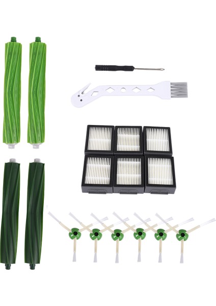 Irobot Için Yedek Parçalar I3 I4 I6 I7 I8 E5 E6 E7 Robot Vakum Süpürge Ana Yan Fırça Hepa Filtre (Yurt Dışından)