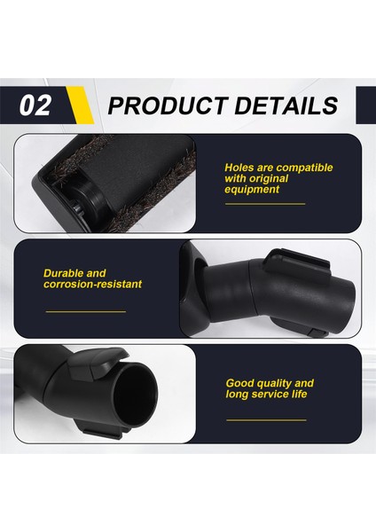 Değiştirme Seti Sbb Parket Anti-Collision Pürüzsüz Zemin Fırçası Miele Vakum Süpürge 35 mm 1 3/8 Inç Için (Yurt Dışından) indirimleri