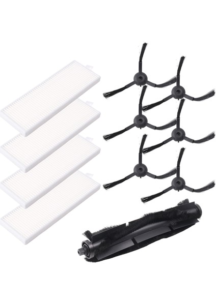 360 Robot Vakum Süpürge S10 X100 Maks Yedek Yedek Parçalar Ana Fırça Yan Fırçası Hepa Filtresi (Yurt Dışından) fiyatları