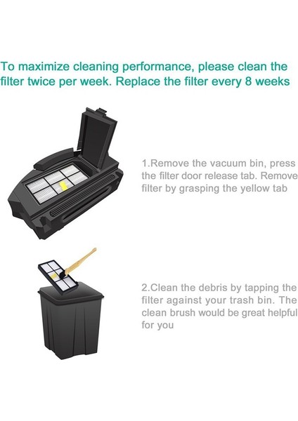 14PCS Irobot Roomba Için Aksesuarlar 880 860 870 871 980 990 Değişiklik Parçaları Yedek Furgular Kiti (Yurt Dışından) indirimleri