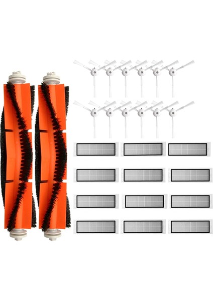 Xiaomi Xiaowa Için Lite C10 / C102-00 Robot Vakum Süpürge Ana Silindir Yan Fırça Hepa Filtre Aksesuarları Yedek Parçalar (Yurt Dışından)