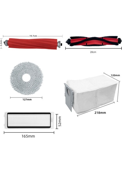 Roborock Q Revo / P10 A7400RR Yedek Parçalar Hepa Filtre Mop Bezleri Toz Çanta Robot Vakumları Temizlik Aksesuarları (Yurt Dışından) fırsatları