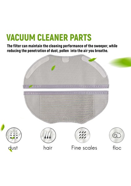 Xiaomi Mijia G1 Için 13 Adet Ana Fırça Yan Fırça Filtresi Xiaomi Mijia G1 Robot Vakum Süpürge Aksesuarları (Yurt Dışından) indirimleri