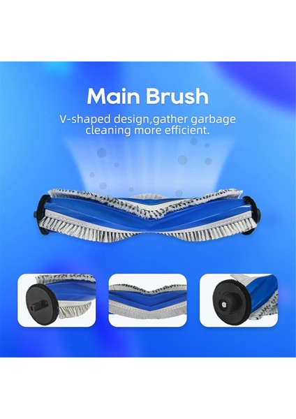 Ecovacs Deebot T30 Pro Omni / T30 Omni Ana Yan Fırça Hepa Filtreleri Mop Bez Toz Torbaları Yedek Parçalar (Yurt Dışından) fırsatları