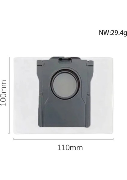 Dreame Bot X40/X40 PRO/X40 Ultra Robot Vakum Değiştirme Ana Yan Fırça Hepa Filtre Mop Padleri Toz Torbaları Yedek Parçalar (Yurt Dışından) fırsatları