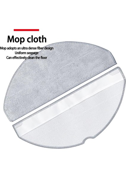 Xiaomi Robot Vakum S20/D106 Için Yedek Kit Aksesuarları Ana Fırça Yan Fırçalar Hepa Filtre Mop Bez Seti (Yurt Dışından) fırsatları