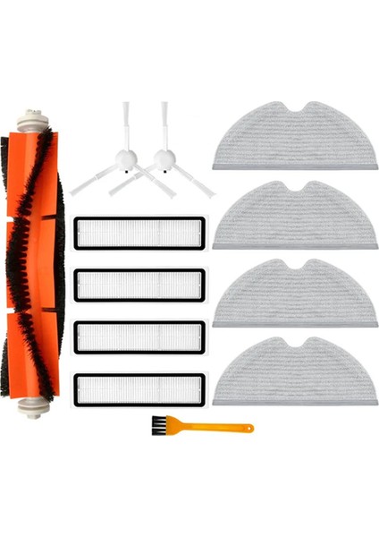 Xiaomi Dreame D9 Bot L10 Pro Trower Robot Lds Robot Vakum Ana Yan Fırça Pas Pas Pasası Hepa Filtre Parçaları Aksesuarları (Yurt Dışından)